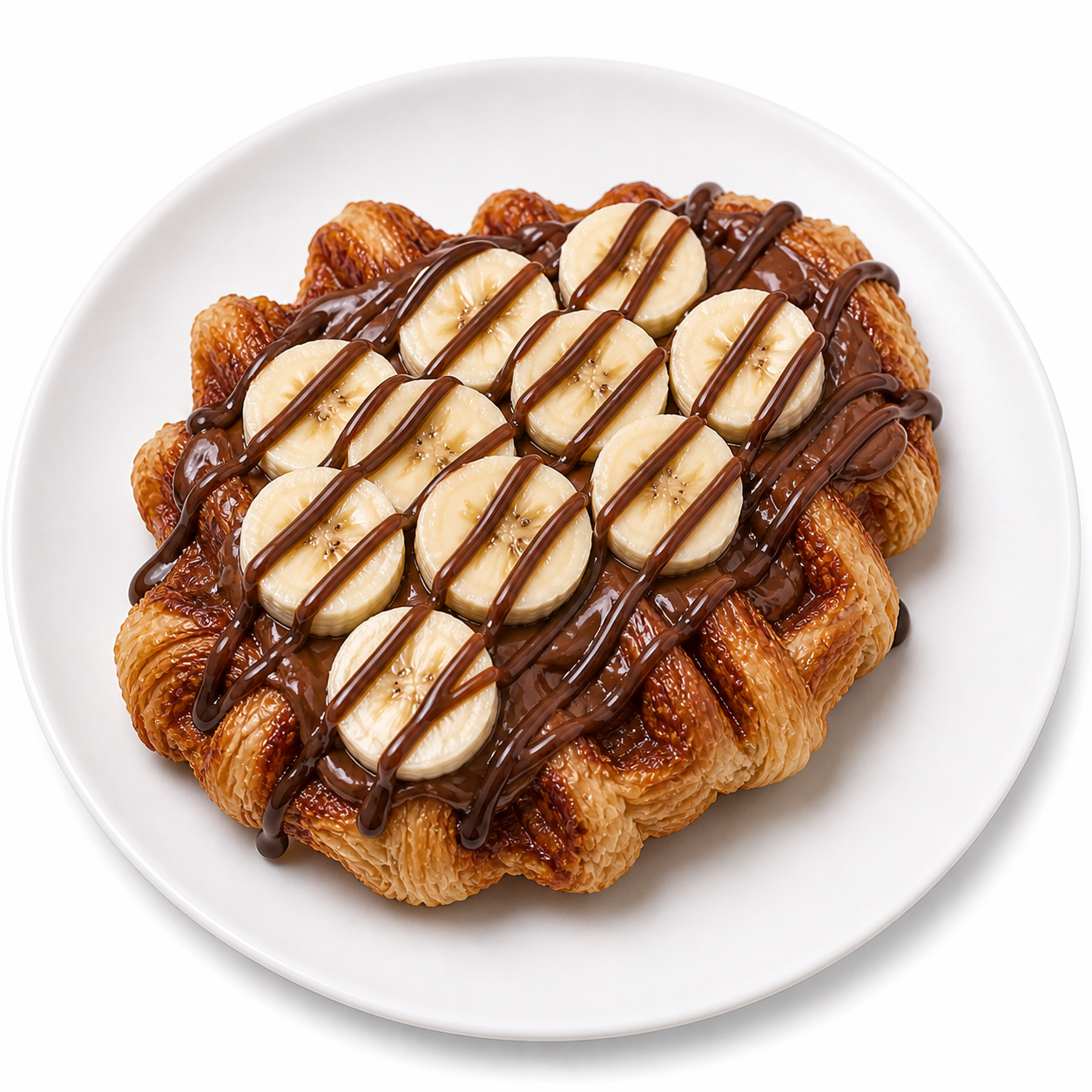 Nutella banana croffle from CoffeeSpot BNT